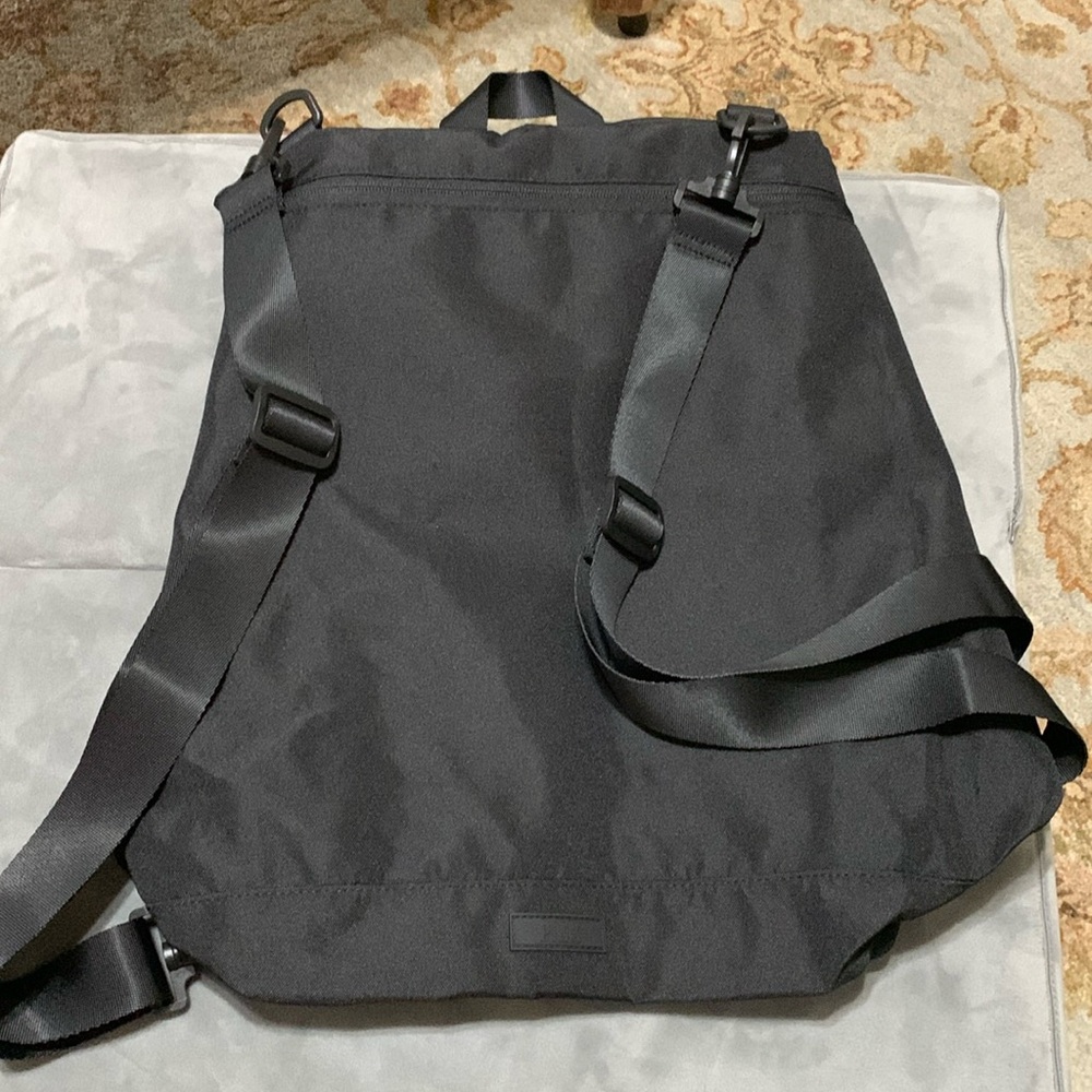 Black backpack
